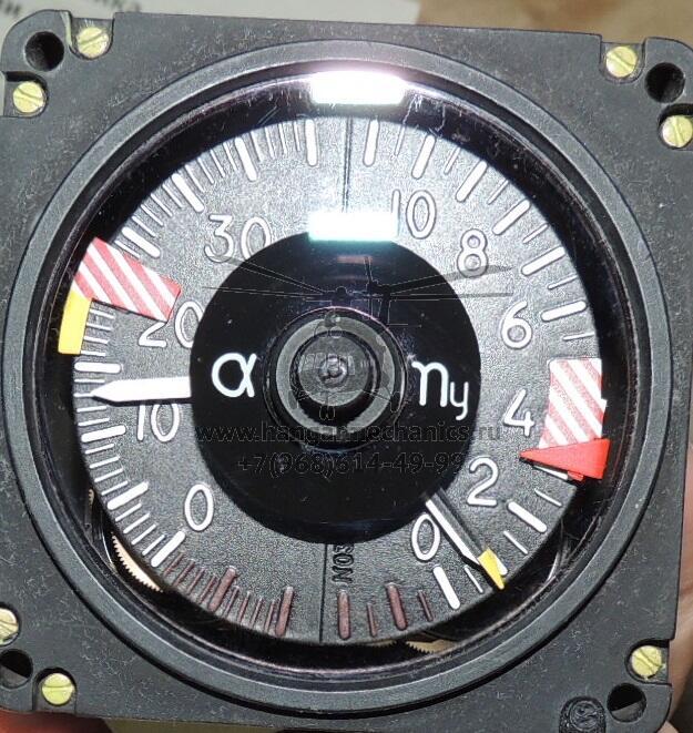 Указатель углов атаки и перегрузок УУАП-72М-16